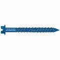 Totalturf 375295 100 Pack- 0.25 x 2.25 in. Hex Washer Head Tapper Concrete Screw Anchor TO3256956